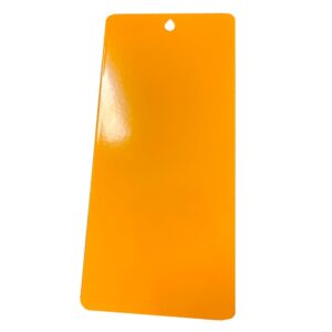 Smooth, glossy powder coating - Orange-yellow