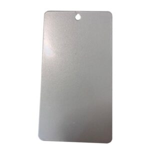 Metallic powder coating – Silver
