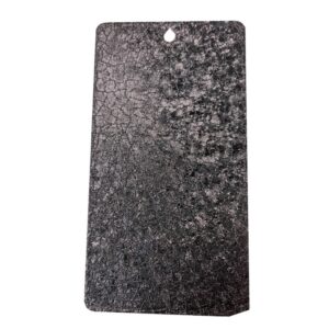 Crocodile skin texture powder paint – Anthracite