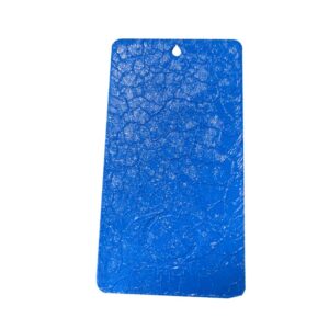 Crocodile Skin Textured Powder Paint – Blue