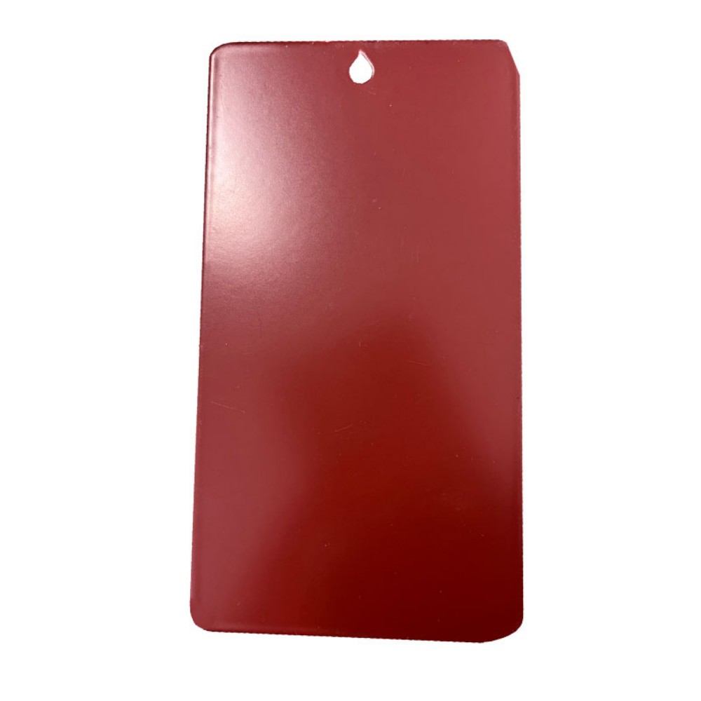 Peinture en poudre mat lisse - Rouge pourpre bordeaux