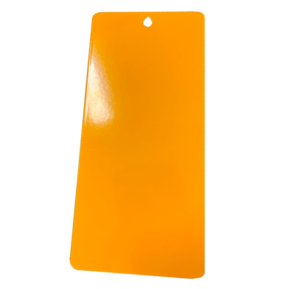 Peinture en poudre brillant lisse - Jaune orangé