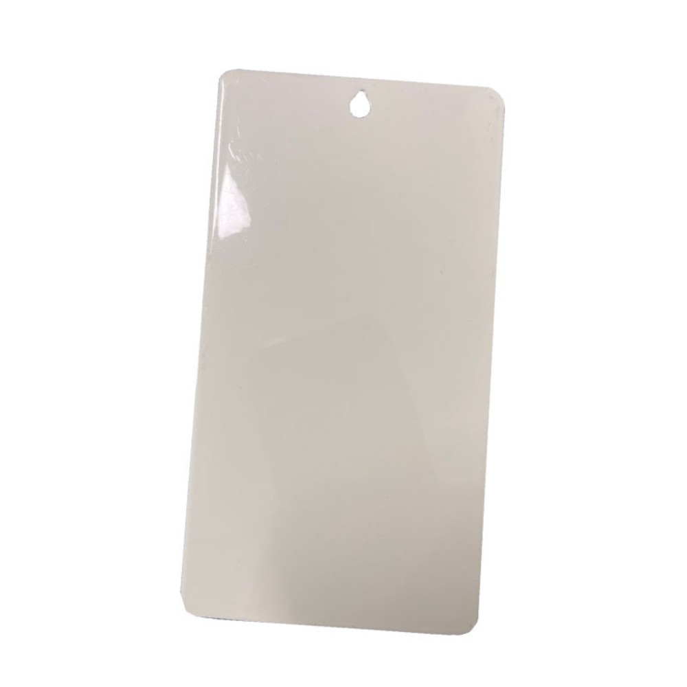 Peinture en poudre brillant lisse - Blanc perlé ivoire