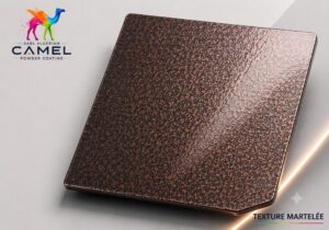 Texture martelée
